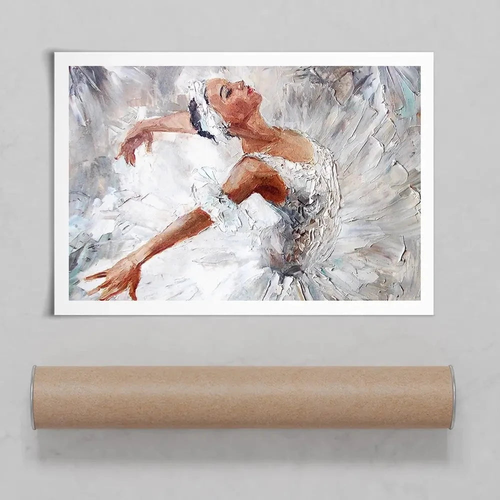 Beautiful Ballerina Art Print Beautiful Ballerina Art Print wall art product Maria Bo / Shutterstock