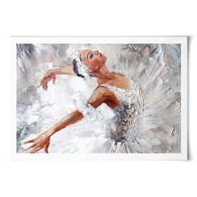 Beautiful Ballerina Art Print Beautiful Ballerina Art Print wall art product Maria Bo / Shutterstock