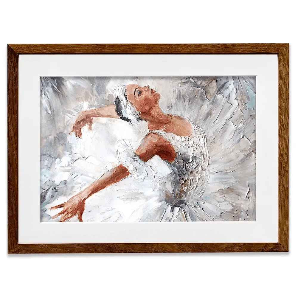Beautiful Ballerina Framed Art Print Beautiful Ballerina Framed Art Print wall art product Maria Bo / Shutterstock