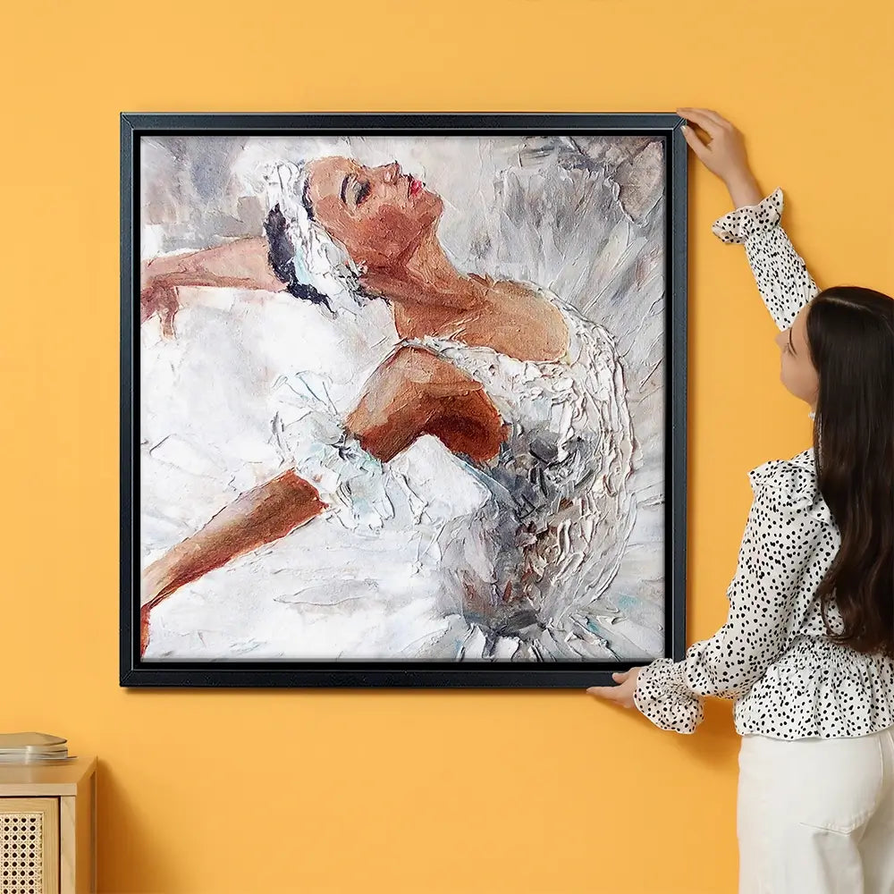Beautiful Ballerina Oversized Canvas Print Beautiful Ballerina Oversized Canvas Print wall art product Art Print Shop