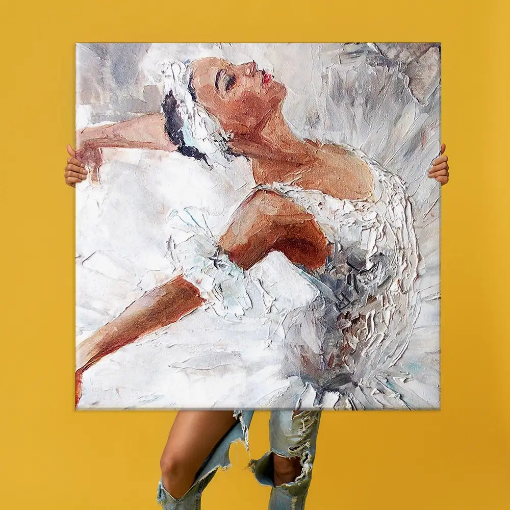 Beautiful Ballerina Oversized Canvas Print Beautiful Ballerina Oversized Canvas Print wall art product Art Print Shop