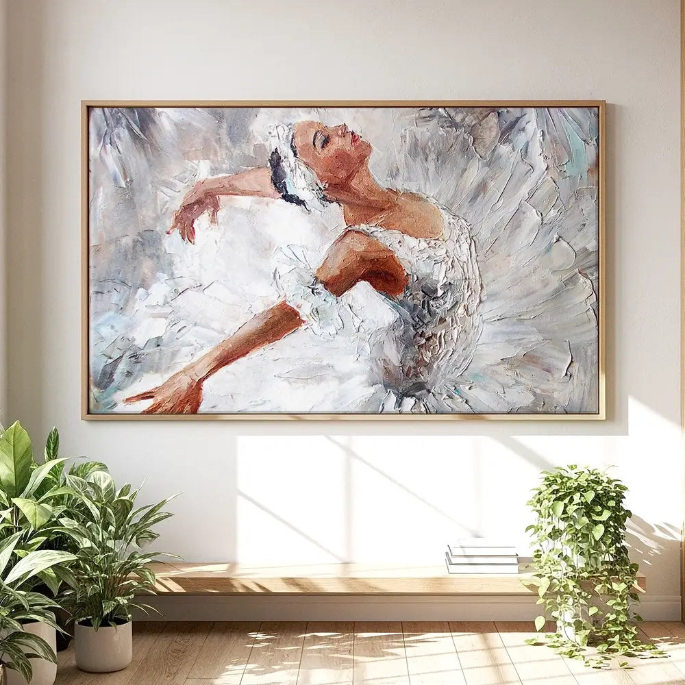 Beautiful Ballerina Oversized Canvas Print Beautiful Ballerina Oversized Canvas Print wall art product Art Print Shop