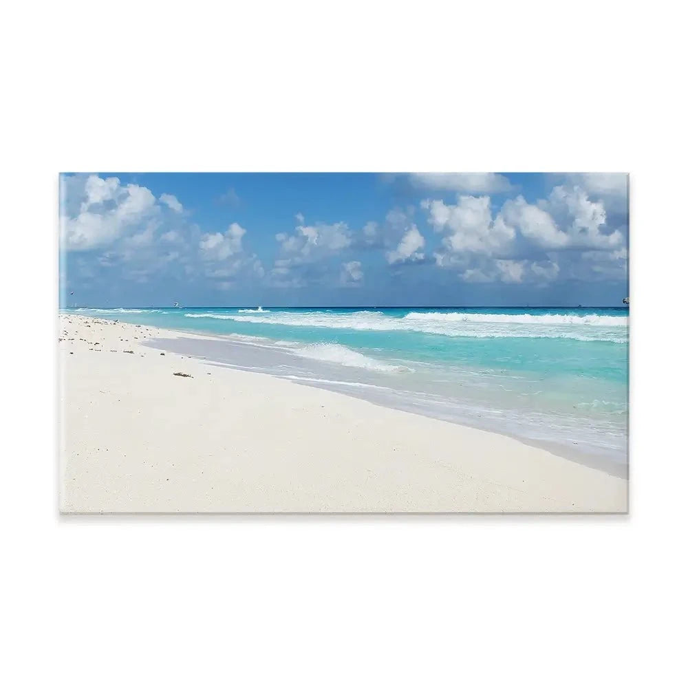 Beautiful Beach Scene Canvas Print Beautiful Beach Scene Canvas Print wall art product Ligia Aguilar / Shutterstock