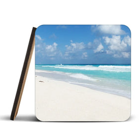 Beautiful Beach Scene Coaster Set Beautiful Beach Scene Coaster Set | Beautiful Beach Scene Art Coasters wall art product Ligia Aguilar / Shutterstock