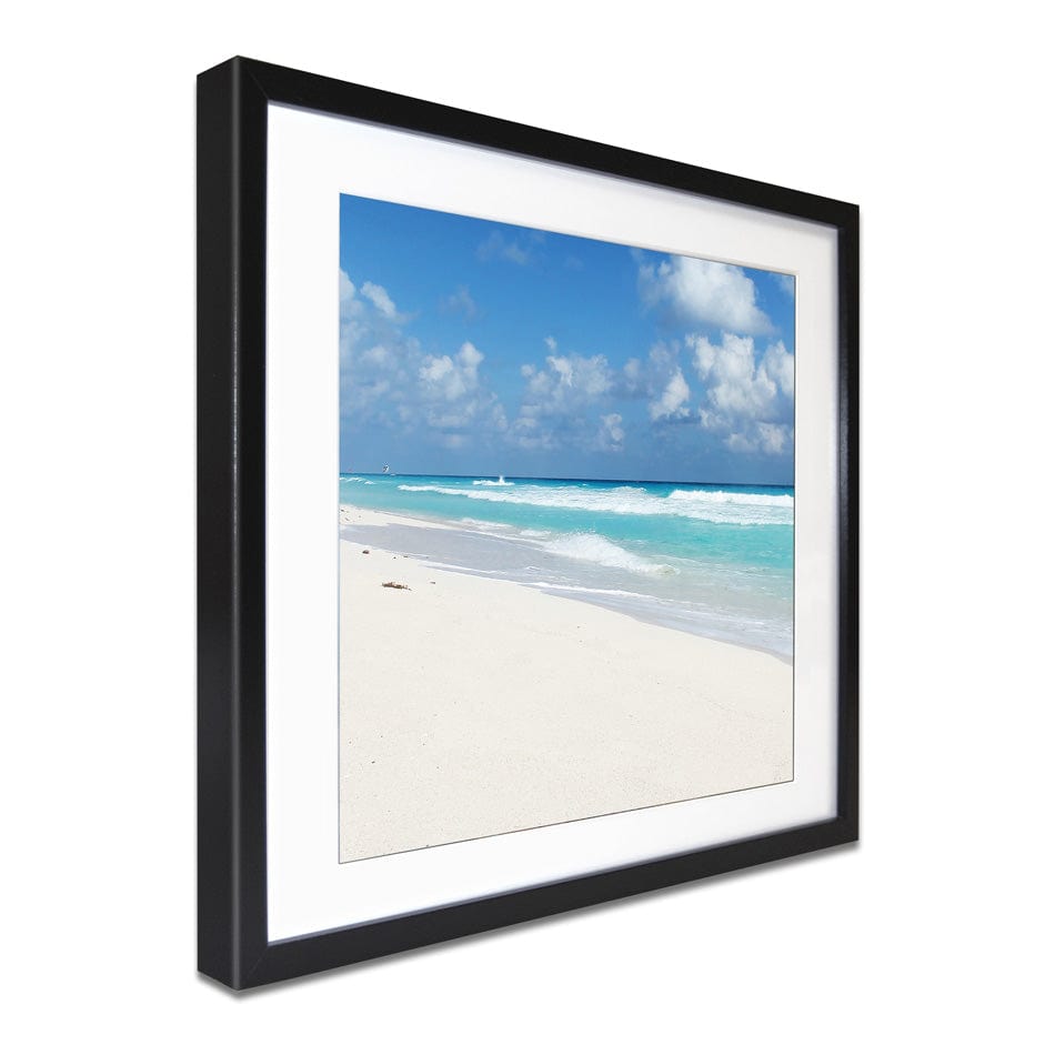Beautiful Beach Scene Square Framed Art Print wall art product Ligia Aguilar / Shutterstock
