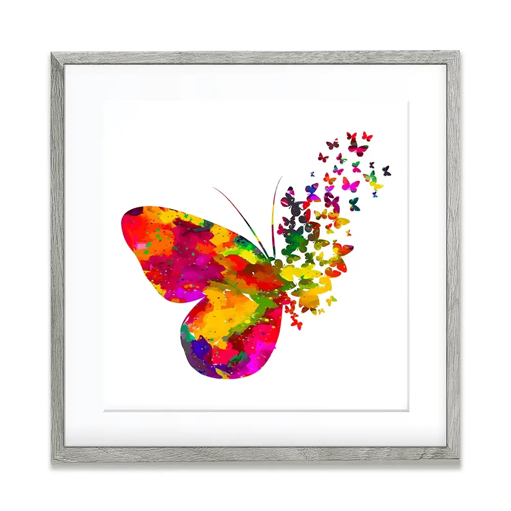 Beautiful Butterfly Square Framed Art Print Beautiful Butterfly Square Framed Art Print wall art product Ihnatovich Maryia / Shutterstock