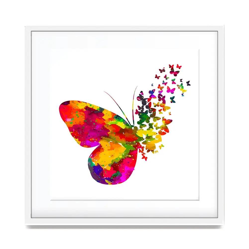 Beautiful Butterfly Square Framed Art Print Beautiful Butterfly Square Framed Art Print wall art product Ihnatovich Maryia / Shutterstock