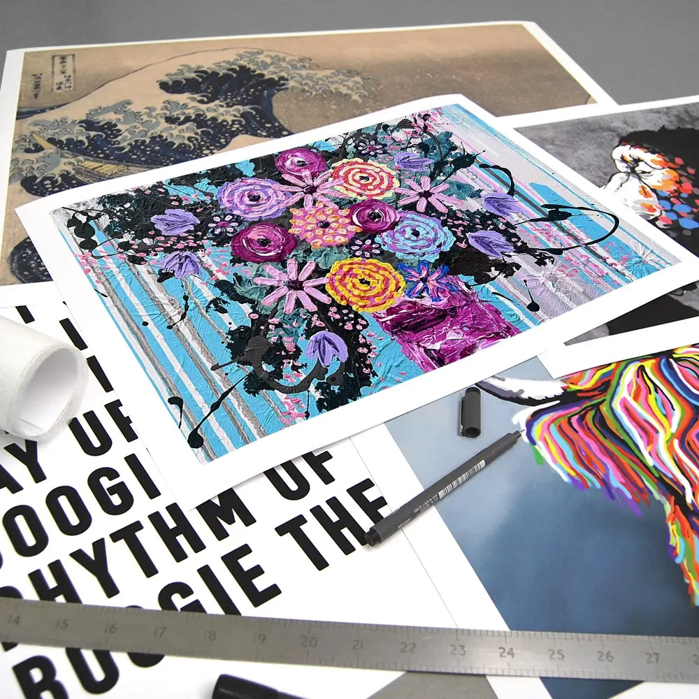 Beautiful Crazy Art Print Beautiful Crazy Art Print wall art product Jo Mulligan