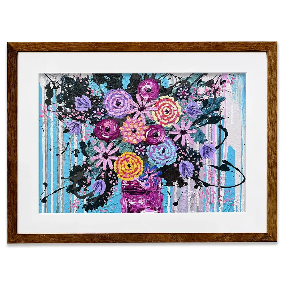 Beautiful Crazy Framed Art Print Beautiful Crazy Framed Art Print wall art product Jo Mulligan