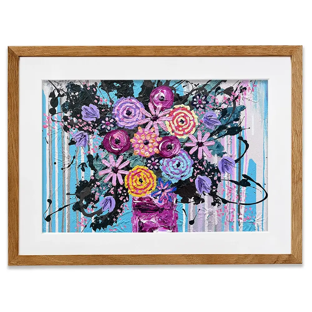 Beautiful Crazy Framed Art Print Beautiful Crazy Framed Art Print wall art product Jo Mulligan