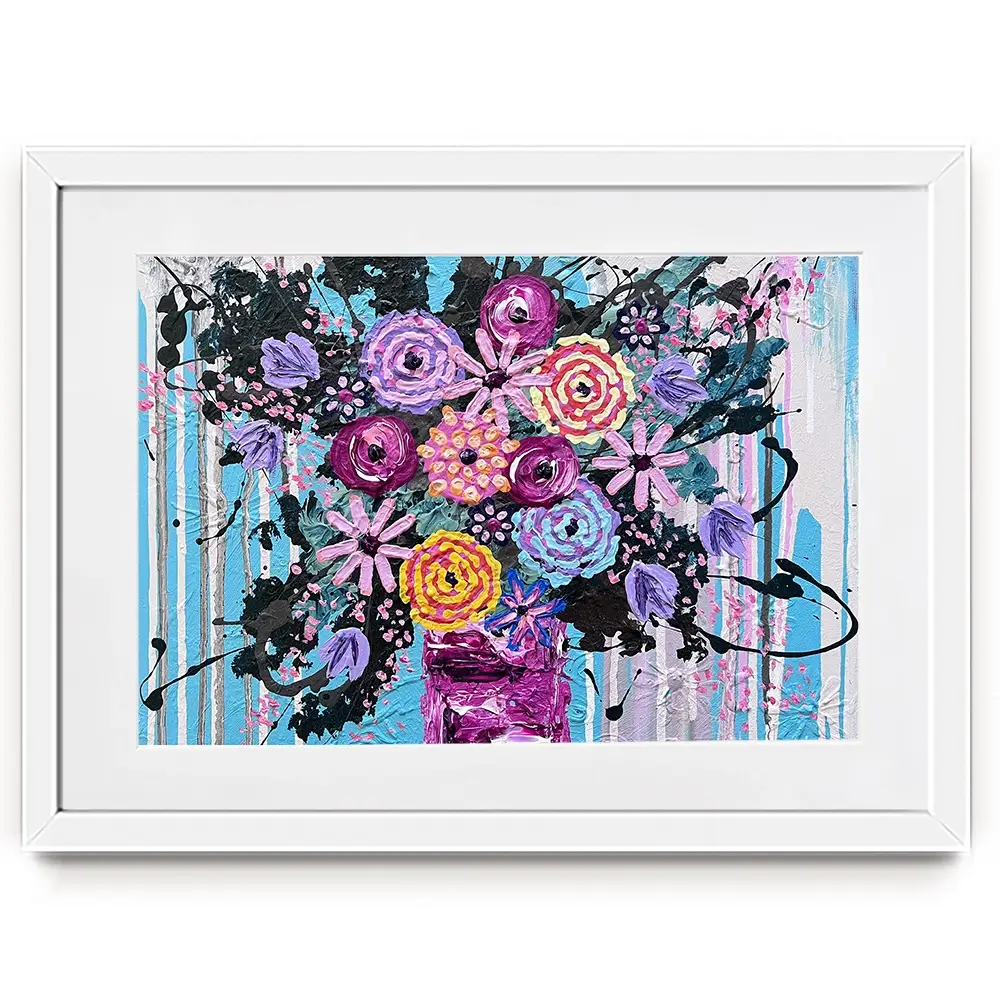 Beautiful Crazy Framed Art Print Beautiful Crazy Framed Art Print wall art product Jo Mulligan