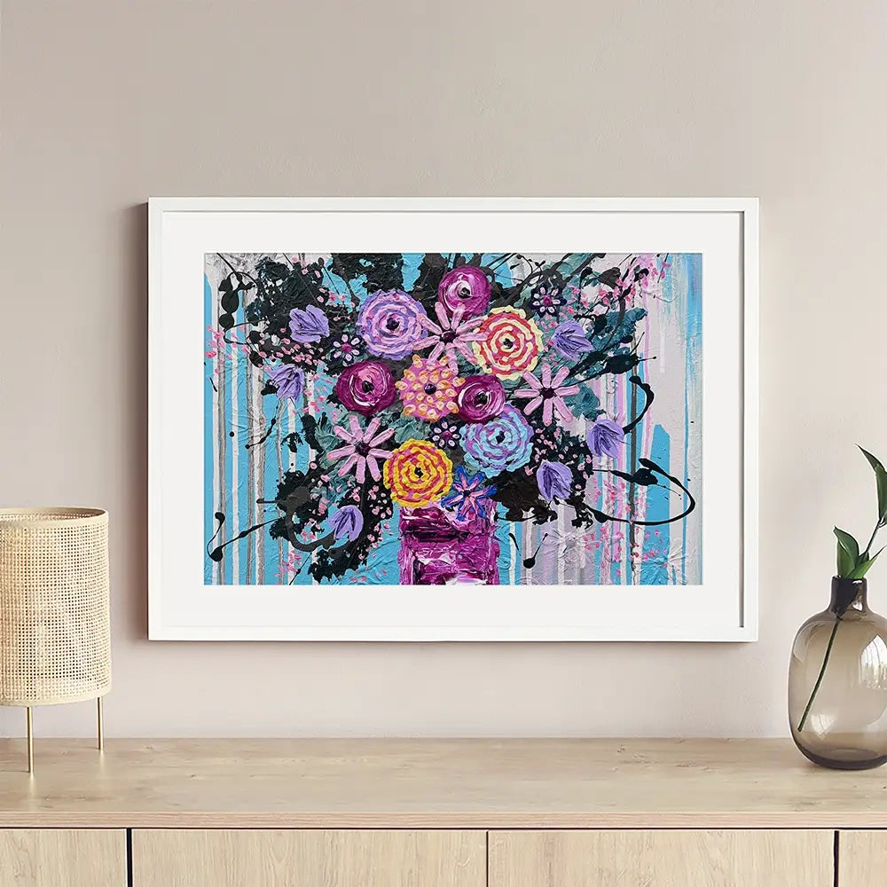 Beautiful Crazy Framed Art Print Beautiful Crazy Framed Art Print wall art product Jo Mulligan