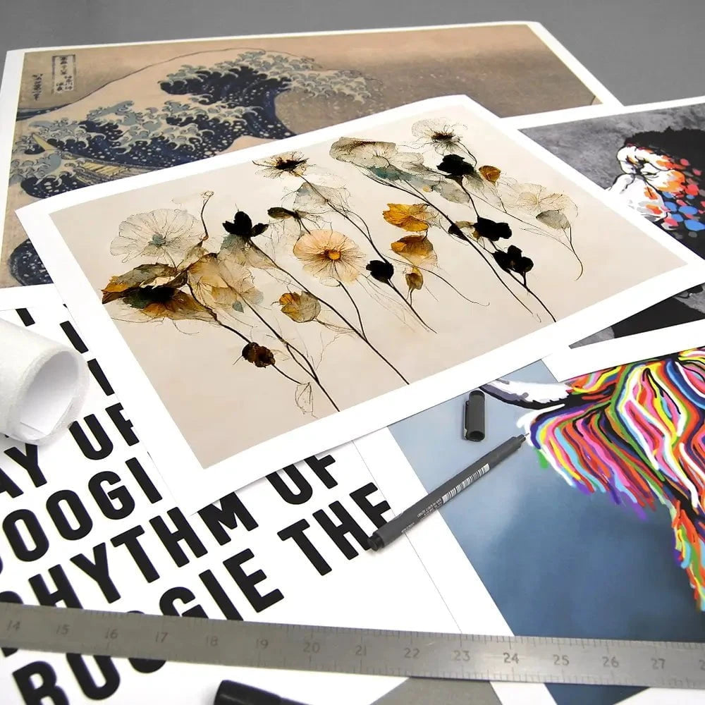 Beautiful Dry Flowers Art Print Beautiful Dry Flowers Art Print wall art product Treechild