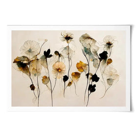 Beautiful Dry Flowers Art Print Beautiful Dry Flowers Art Print wall art product Treechild