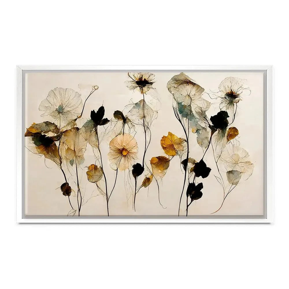 Beautiful Dry Flowers Canvas Print Beautiful Dry Flowers Canvas Print wall art product Treechild
