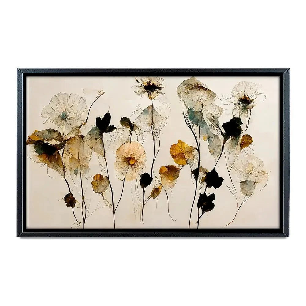 Beautiful Dry Flowers Canvas Print Beautiful Dry Flowers Canvas Print wall art product Treechild