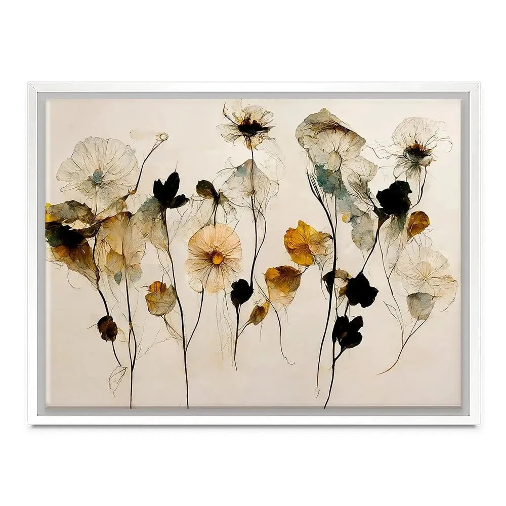 Beautiful Dry Flowers Canvas Print Beautiful Dry Flowers Canvas Print wall art product Treechild