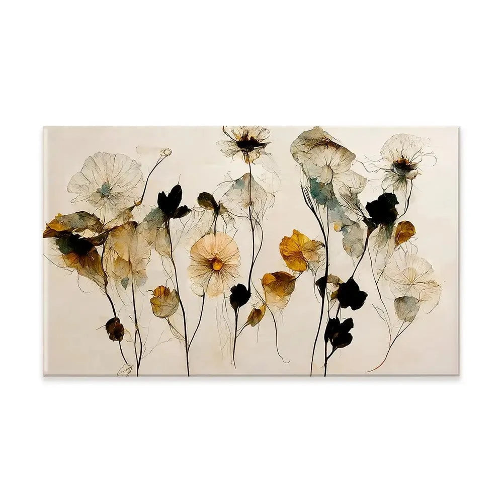 Beautiful Dry Flowers Canvas Print Beautiful Dry Flowers Canvas Print wall art product Treechild