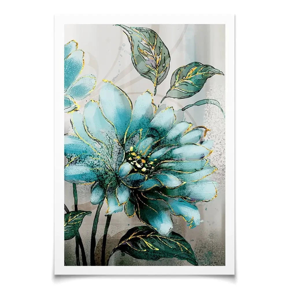 Beautiful Flower Art Print Beautiful Flower Art Print wall art product Girls and Dreams / Shutterstock