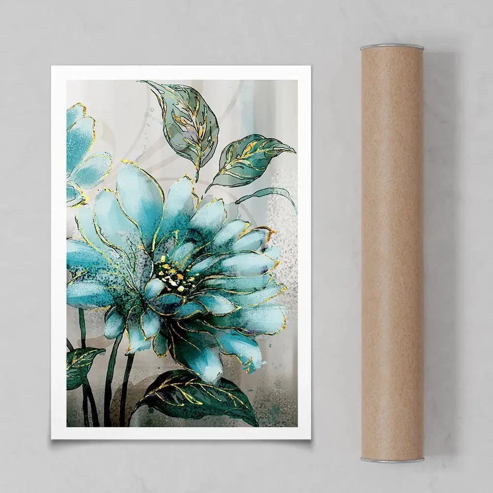 Beautiful Flower Art Print Beautiful Flower Art Print wall art product Girls and Dreams / Shutterstock