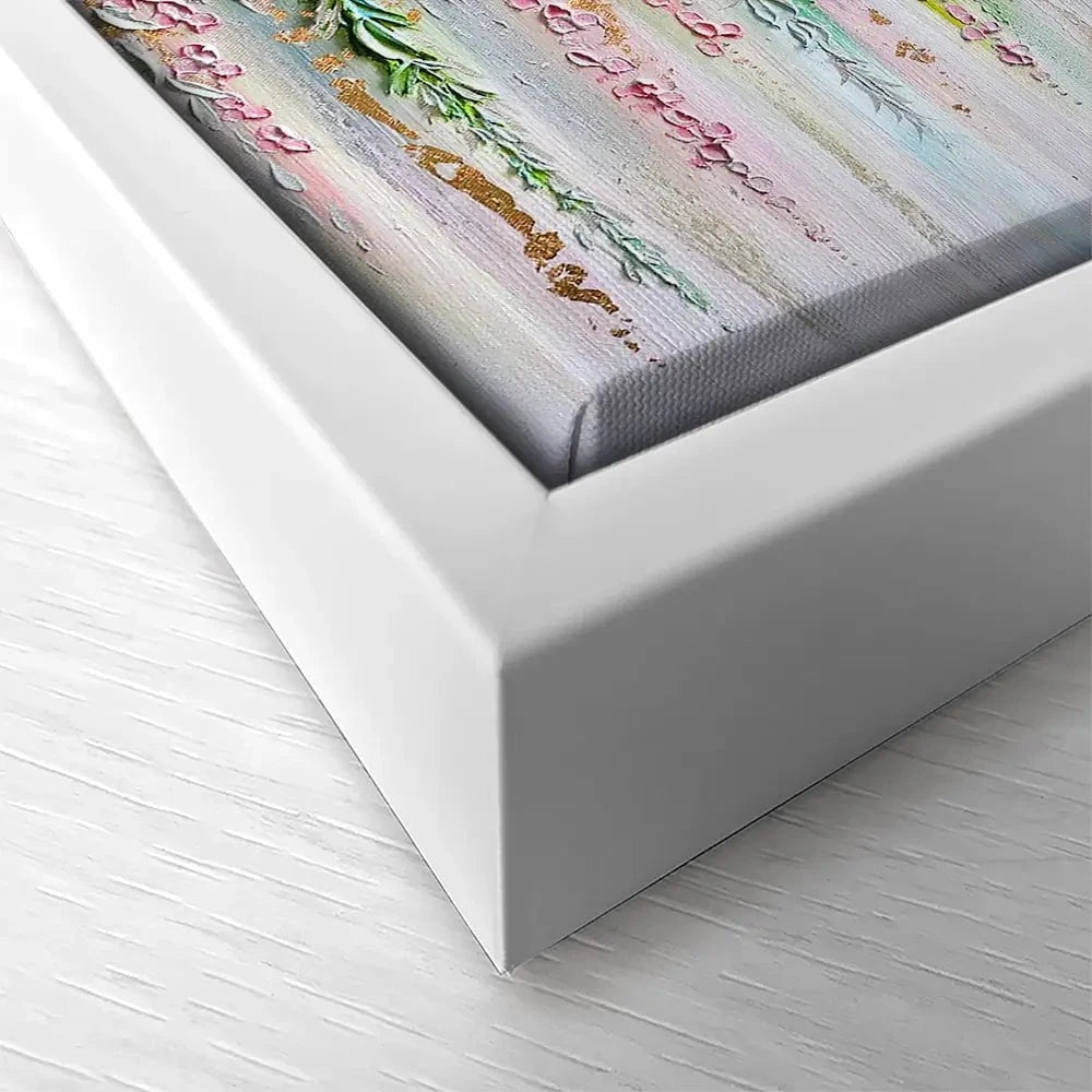 Beautiful Pastels Square Canvas Print Beautiful Pastels Square Canvas Print wall art product Nada Khatib