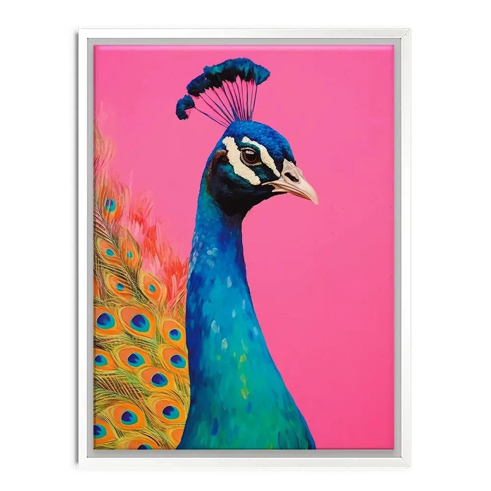 Beautiful Peacock Canvas Print Beautiful Peacock Canvas Print wall art product Treechild