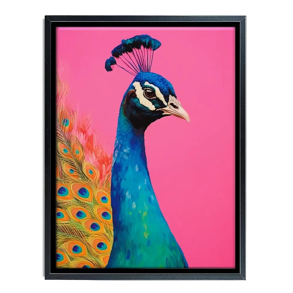 Beautiful Peacock Canvas Print Beautiful Peacock Canvas Print wall art product Treechild