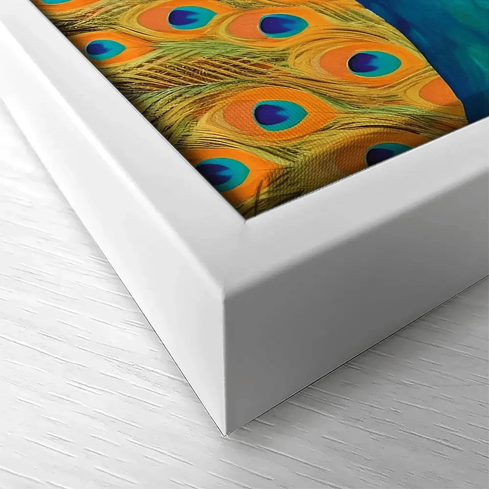 Beautiful Peacock Canvas Print Beautiful Peacock Canvas Print wall art product Treechild