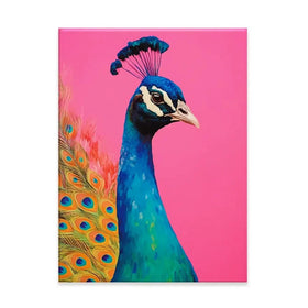 Beautiful Peacock Canvas Print Beautiful Peacock Canvas Print wall art product Treechild