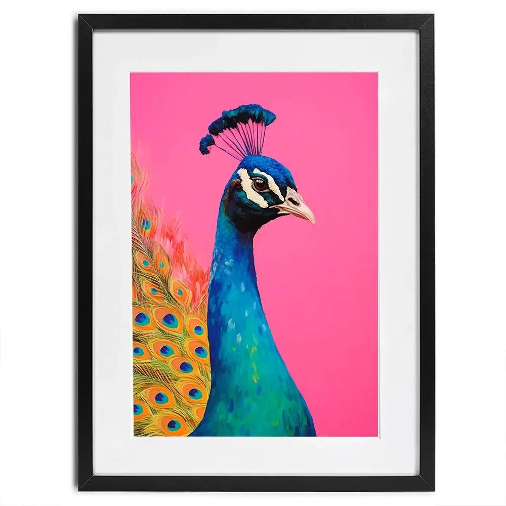 Beautiful Peacock Framed Art Print Beautiful Peacock Framed Art Print wall art product Treechild