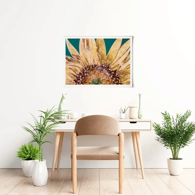 Beautiful Sunflower Art Print Beautiful Sunflower Art Print wall art product Sarah Manovski