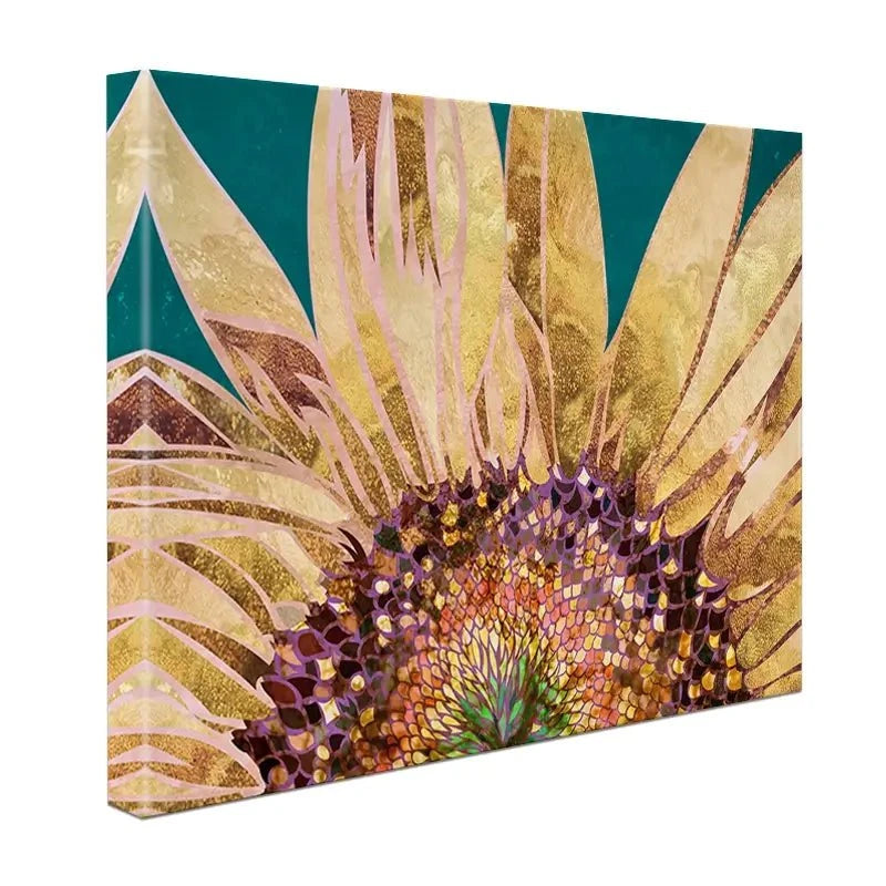 Beautiful Sunflower Canvas Print Beautiful Sunflower Canvas Print wall art product Sarah Manovski