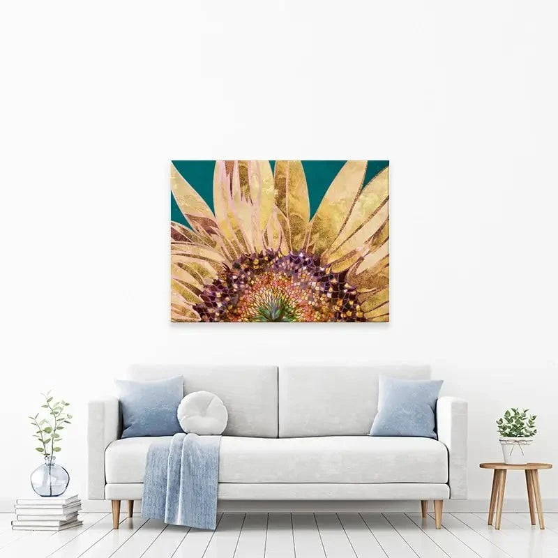 Beautiful Sunflower Canvas Print Beautiful Sunflower Canvas Print wall art product Sarah Manovski