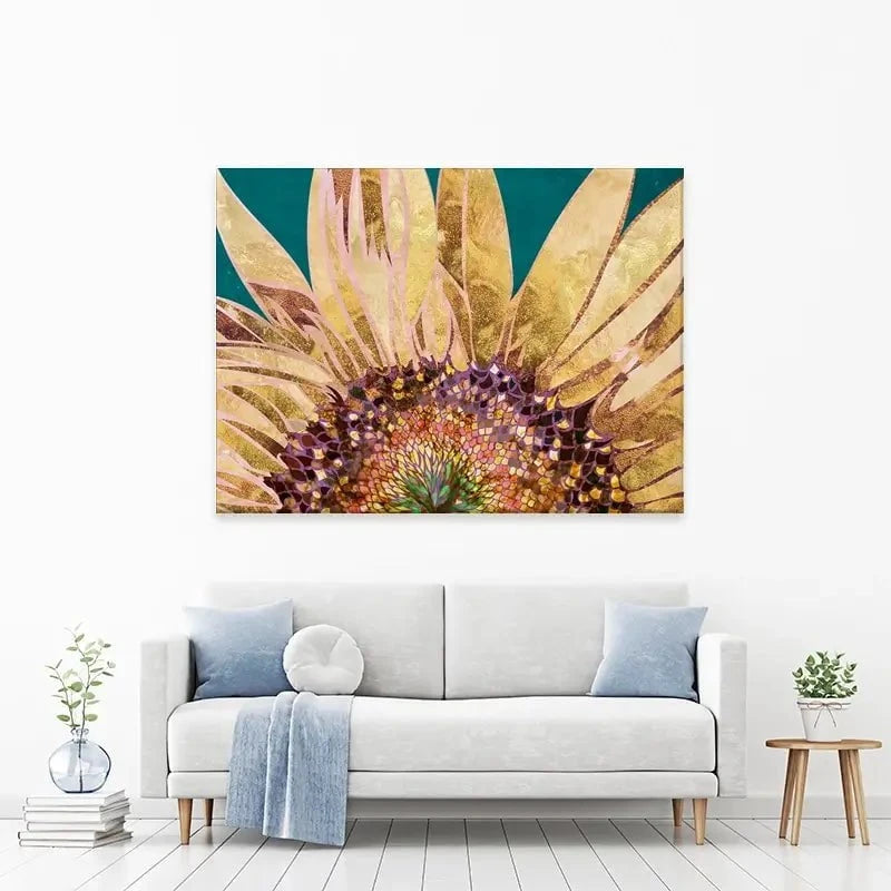 Beautiful Sunflower Canvas Print Beautiful Sunflower Canvas Print wall art product Sarah Manovski