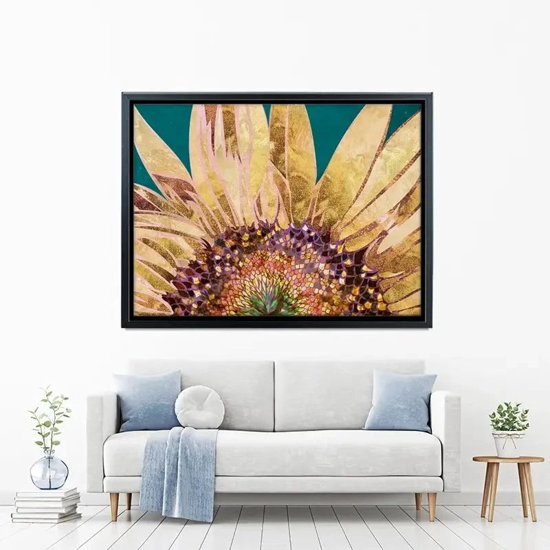 Beautiful Sunflower Canvas Print Beautiful Sunflower Canvas Print wall art product Sarah Manovski