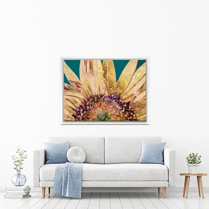 Beautiful Sunflower Canvas Print Beautiful Sunflower Canvas Print wall art product Sarah Manovski