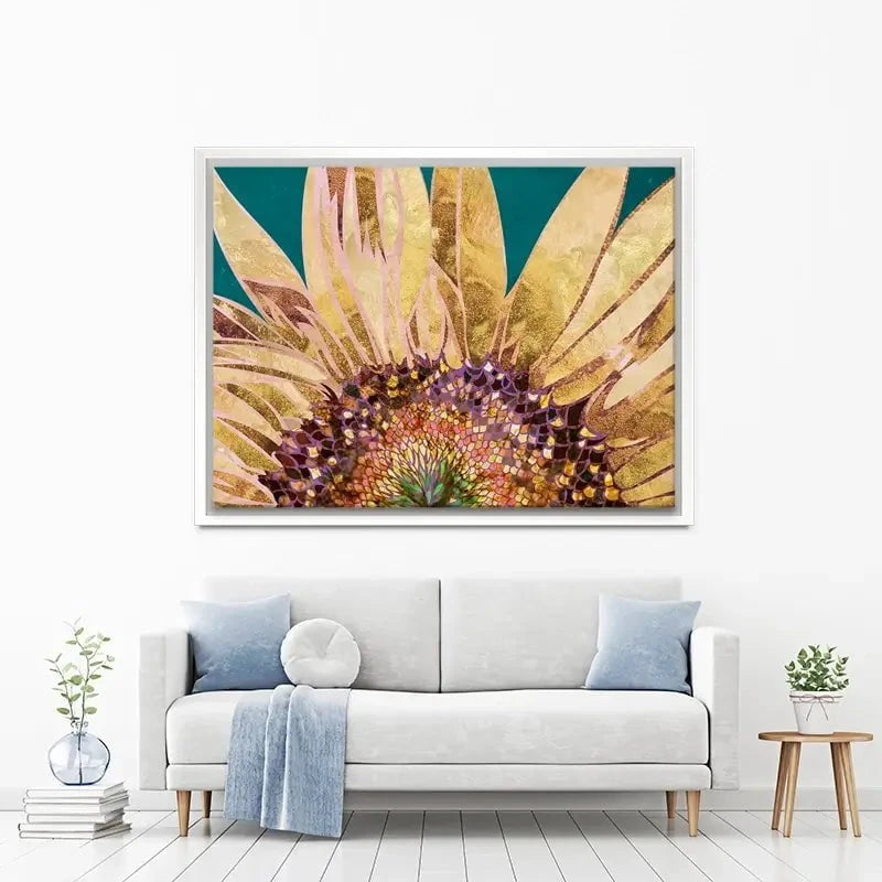 Beautiful Sunflower Canvas Print Beautiful Sunflower Canvas Print wall art product Sarah Manovski