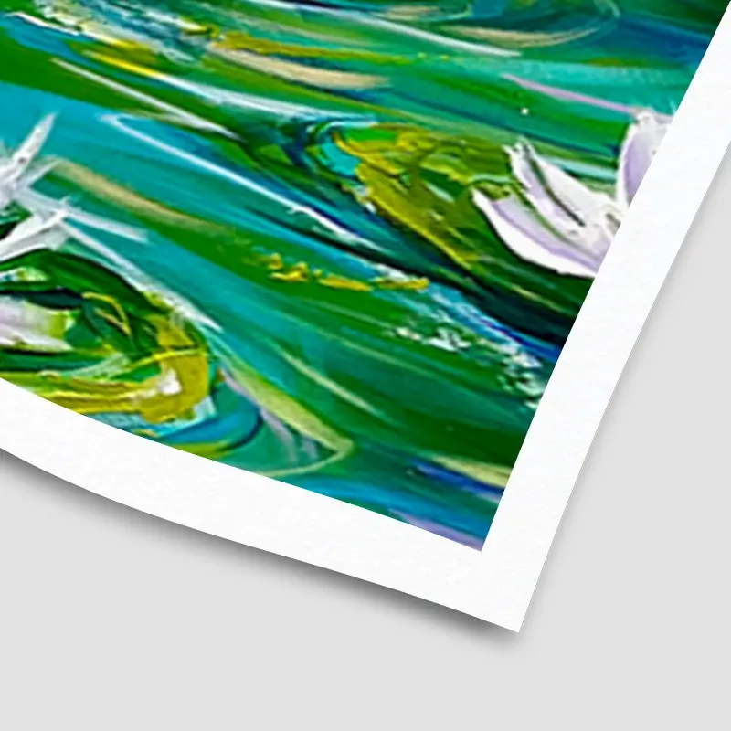 Beautiful Water Lillies Art Print Beautiful Water Lillies Art Print wall art product Estelle Grengs - Independent