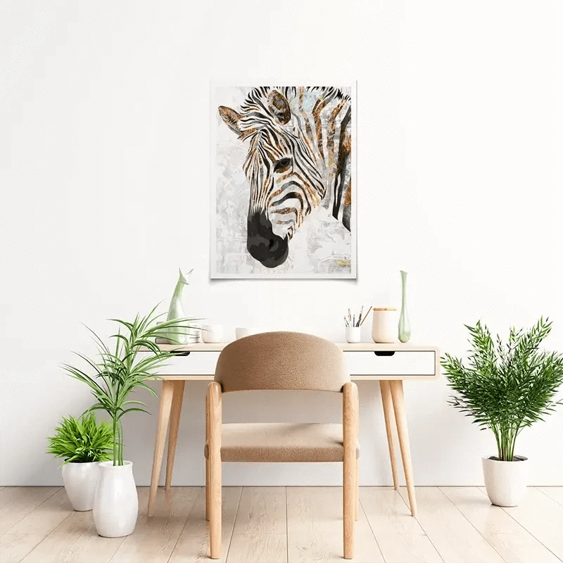 Beautiful Zebra Art Print Beautiful Zebra Art Print wall art product Sarah Manovski