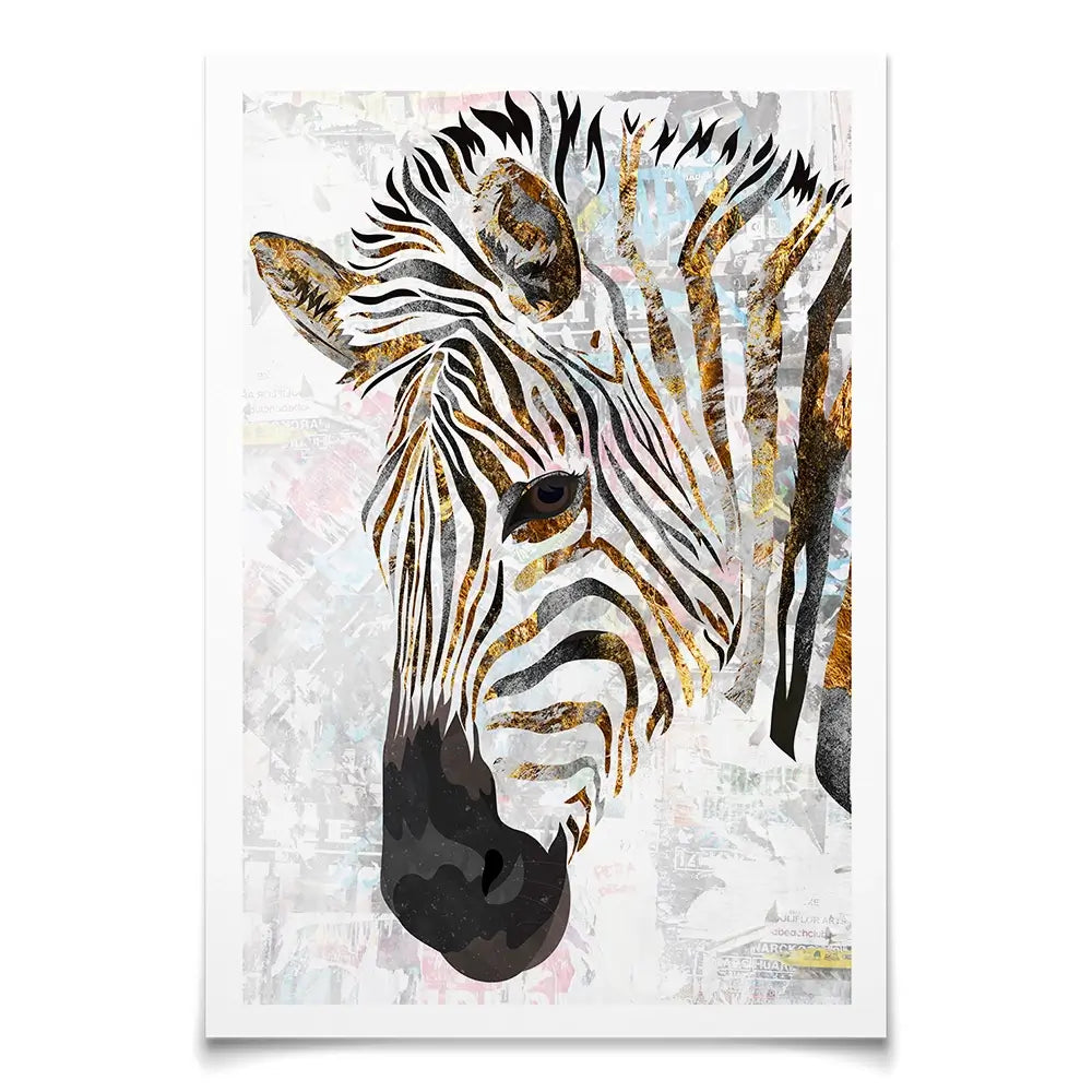 Beautiful Zebra Art Print Beautiful Zebra Art Print wall art product Sarah Manovski