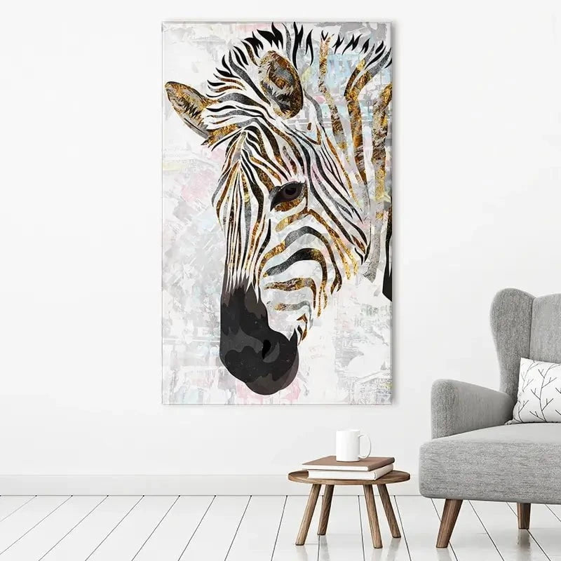 Beautiful Zebra Canvas Print Beautiful Zebra Canvas Print wall art product Sarah Manovski