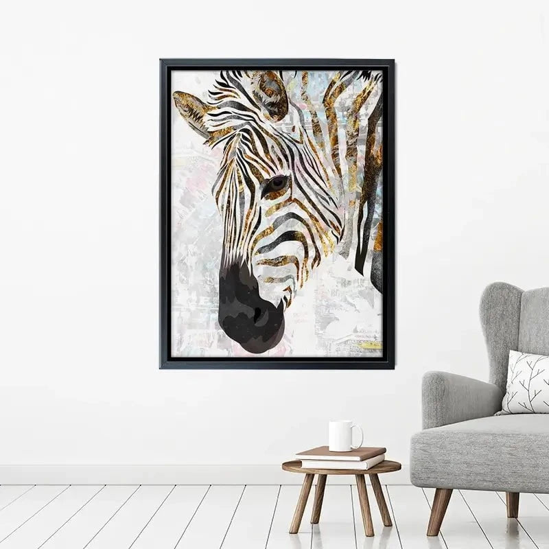 Beautiful Zebra Canvas Print Beautiful Zebra Canvas Print wall art product Sarah Manovski