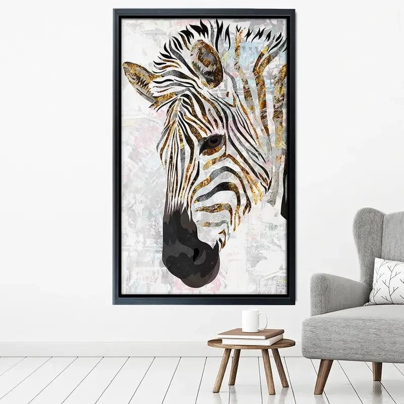 Beautiful Zebra Canvas Print Beautiful Zebra Canvas Print wall art product Sarah Manovski