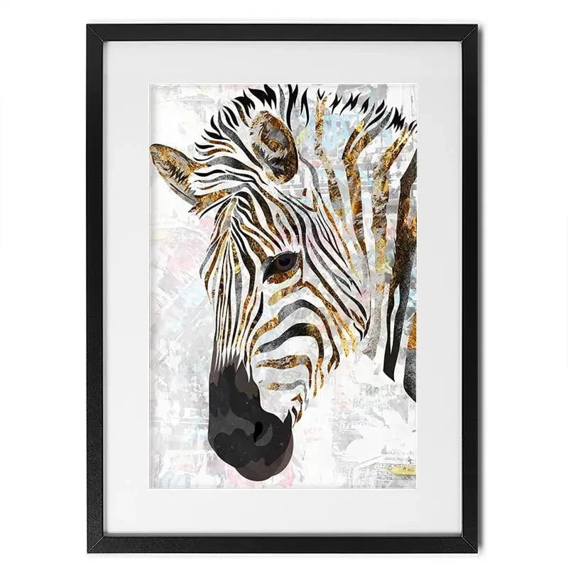 Beautiful Zebra Framed Art Print Beautiful Zebra Framed Art Print wall art product Sarah Manovski