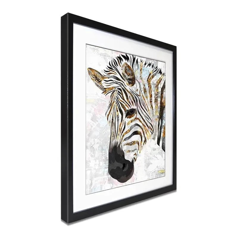 Beautiful Zebra Framed Art Print Beautiful Zebra Framed Art Print wall art product Sarah Manovski