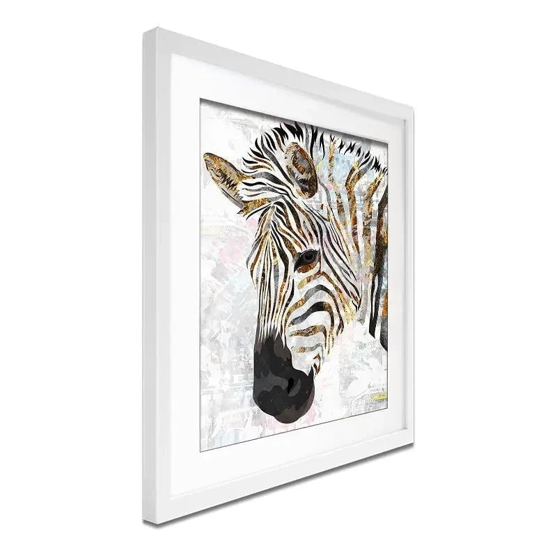 Beautiful Zebra Framed Art Print Beautiful Zebra Framed Art Print wall art product Sarah Manovski