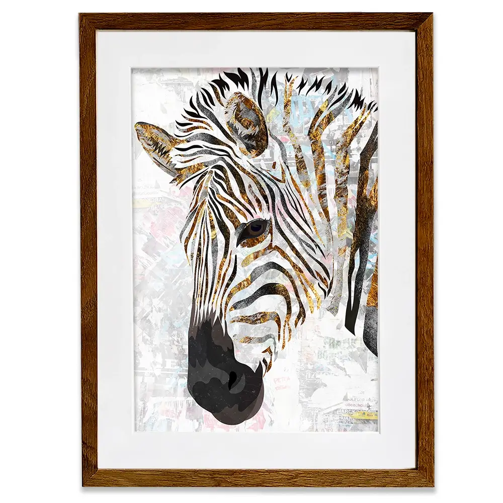 Beautiful Zebra Framed Art Print Beautiful Zebra Framed Art Print wall art product Sarah Manovski