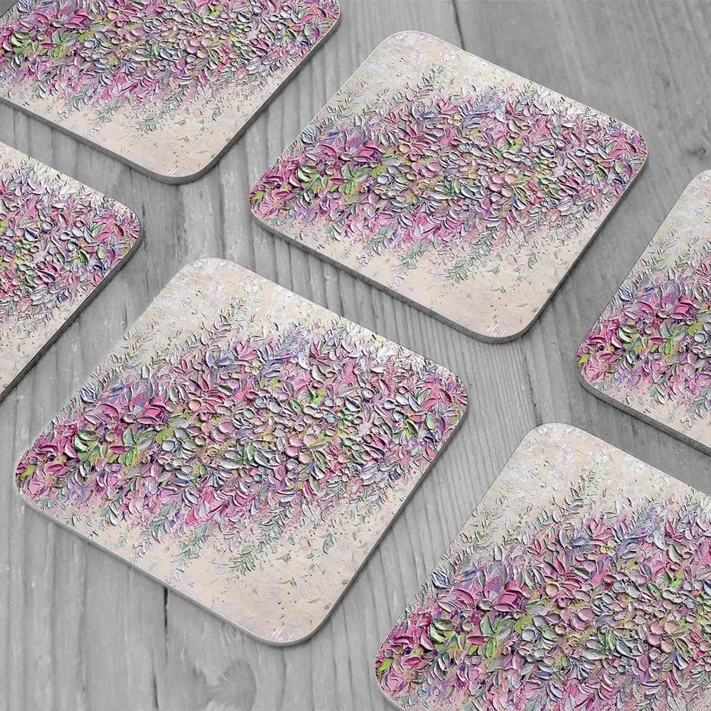 Beauty Everywhere Coaster Set Beauty Everywhere Coaster Set wall art product Nada Khatib