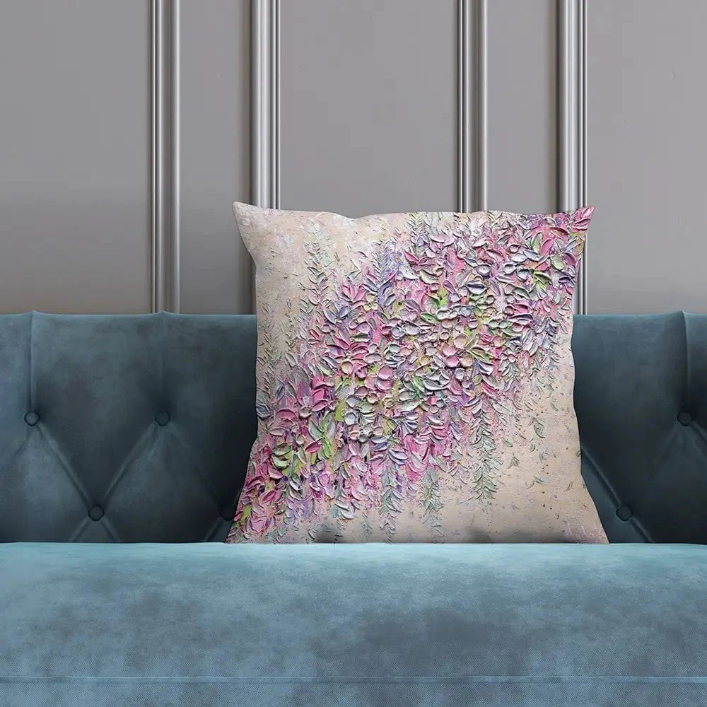 Beauty Everywhere Cushion Beauty Everywhere Cushion wall art product Nada Khatib