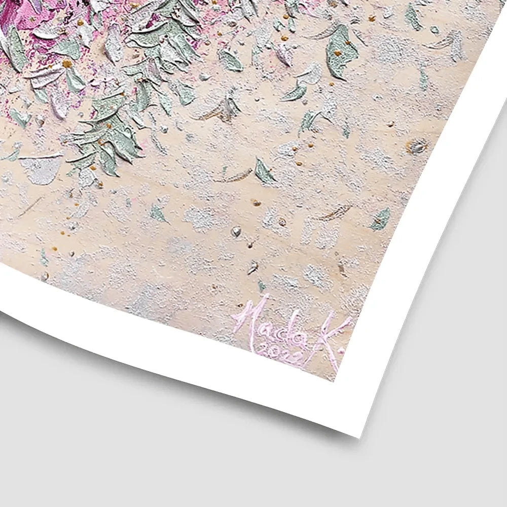 Beauty Everywhere Square Art Print Beauty Everywhere Square Art Print wall art product Nada Khatib